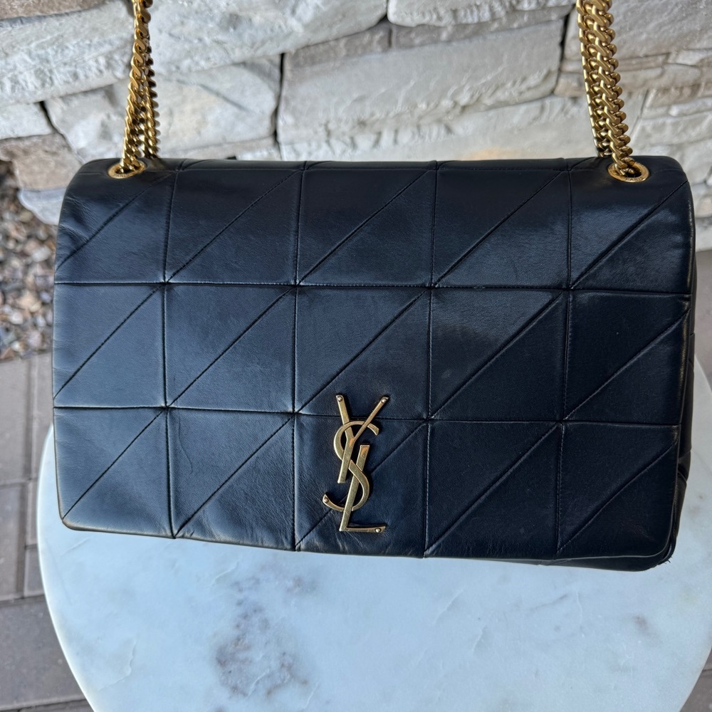 SOLD Saint Laurent Large Jamie Lambskin Shoulder Bag - Picture 3 of 15